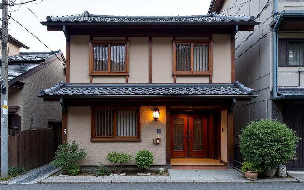 京都の伝統的な町家