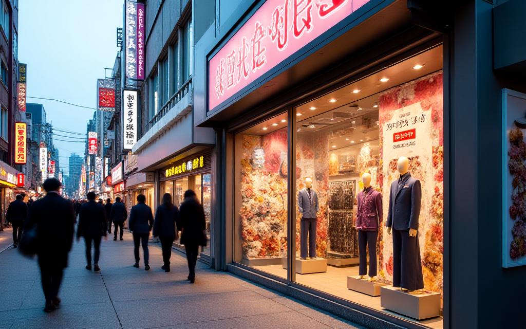 大阪の繁華街に面した店舗物件